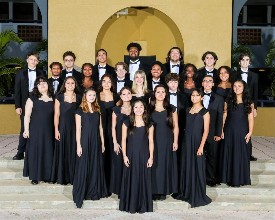 Concert Choir members earned Excellent ratings at the State Assessment.