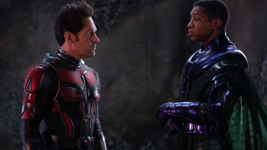 Paul Rudd and Johnathan Majors star in the new Ant Man movie.
