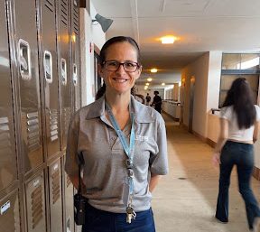  Assistant Principal Ms. Kristen Iannuzzi has received a warm welcome at UHS. 