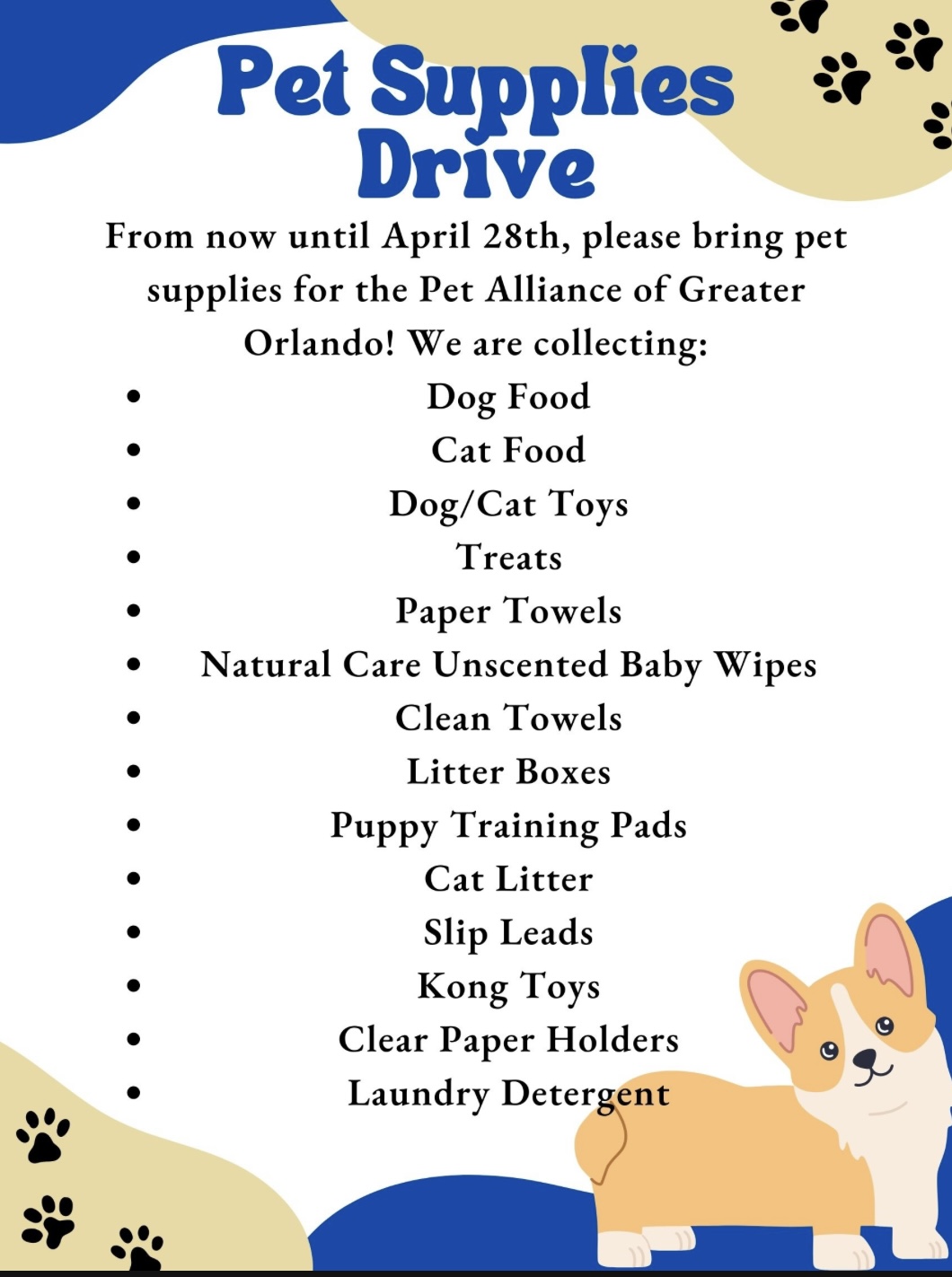 Sophomore Class Cabinet Pet Drive Seeks Supplies The Torch