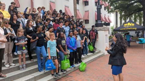 Students from Florida visited Tallahassee for Childrens Week. 