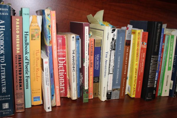 Novels in classroom libraries need to be approved before students can borrow from them. 