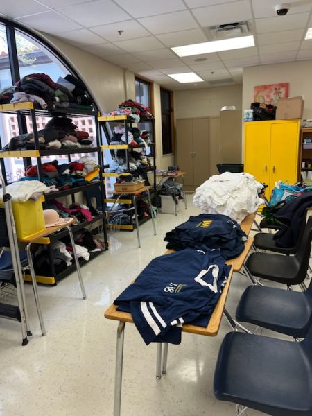 Donations made to the Cougar Closet are available to students who qualify for the support. 