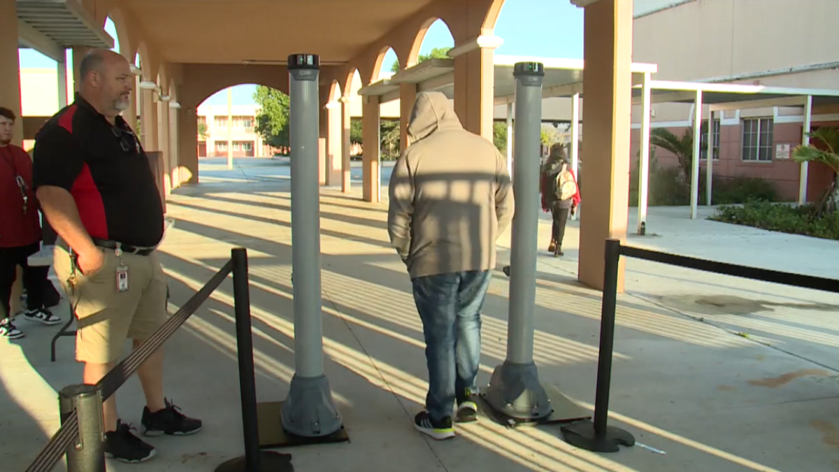 The metal detector pilot program will be administered at seven schools across OCPS.