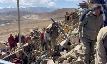 Thousands of homes in the Shigaste region have been destroyed by deadly earthquake.